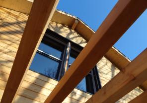 façade en bois 