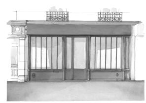 Façade principale_Aquarelle