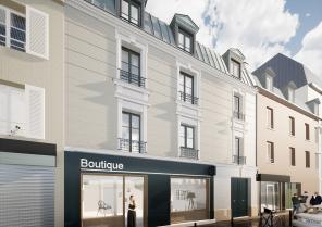 Vue sur la rue de Neuilly