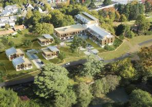 Vue aérienne projet