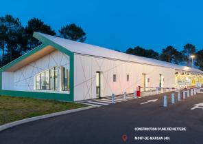 Déchetterie le Conte à Mont-de-Marsan (40) | SLK-ARCHITECTES
