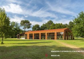 Salle des fêtes à Brocas (40) | SLK-ARCHITECTES