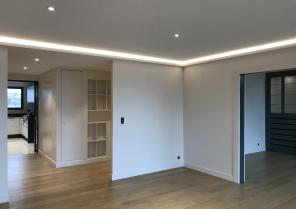 Lumière traversante pour un espace largement ouvert