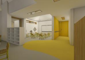 Salle jaune