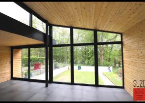 SL20 - Extension verre bois - La Roche sur Yon intérieur