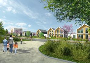 Champforgeuil - Construction de 20 logements BBC ossature bois - XXL Atelier