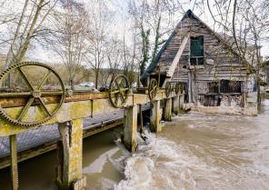 Moulin 17ème : état actuel /Fondation du Patrimoine