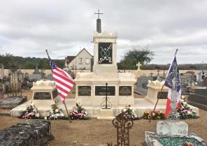 Après travaux : monument funéraire du Maréchal de Rochambeau (12/09/2017)