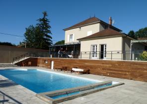 Rénovation d'une maison bourgeoise et construction d'une cuisine d'été