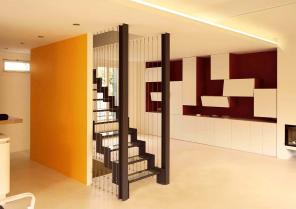 Bibliothèque design tetris