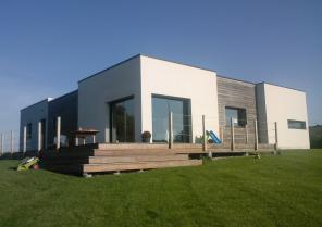 Maison bioclimatique / plandarchi