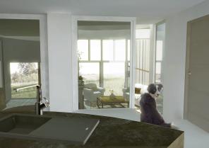 Vue du salon 