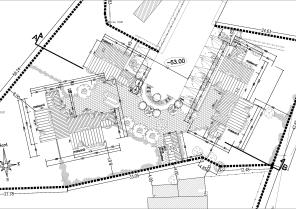 plan de masse et toitures
