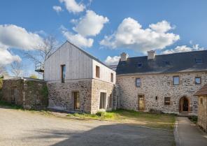Surélévation bois terre paille ©Pascal Léopold photographies