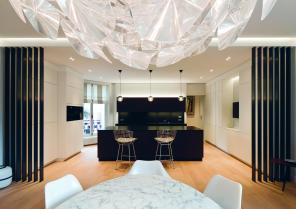 FELD Architecture_Projet Neuilly-sur-Seine _Salle à manger_Cuisine