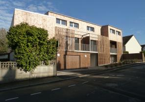 Façade sur rue du Millau