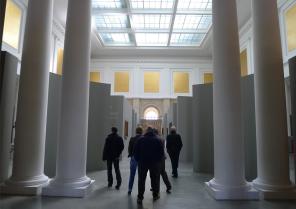 Scénographie de l'exposition «  Les Fables du Paysage Flamand »
