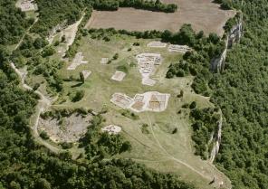 Le site archéologique de Larina - Photo D. Jungers