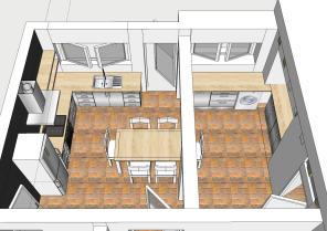 Plan de rendu Cuisine 1