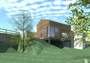ARCHI D'ICI - Mini maison au bord de l'eau
