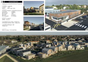 Gendarmerie et 18 logements à Vouillé