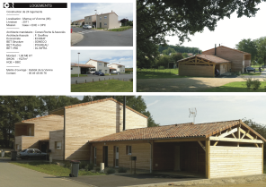 Logements à Marnay et Vivonne