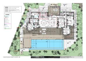 Plan rez de terrasse