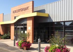 Nouvelle façade de la bibliothèque