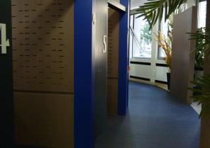 Circulation vers box d'accueil