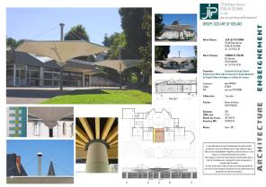 Extension G.S. Voglans - JLP architecte