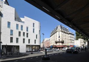 18 logements sociaux - Façade sur boulevard