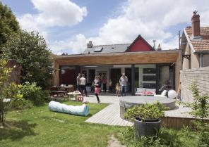 BOUM - EXTENSION ET TRANSFORMATION D'UNE MAISON DE VILLE