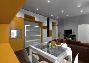 Appartement SP - perspective sur salon