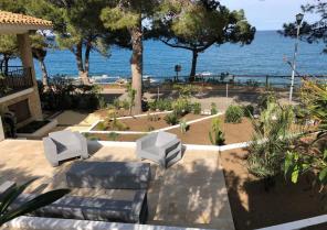 Le jardin et ses terrasses en restanque