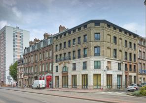 Projet - Vue depuis la rue (photo : Grégoire Auger)