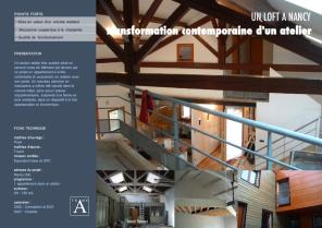 Un loft en ville