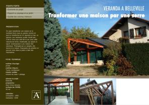 Etendre par une véranda