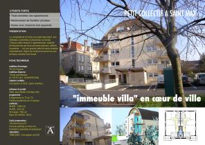 Immeuble urbain de 8 logements en centre ville