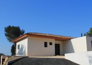 villa neuve BBC dans les restanques, 