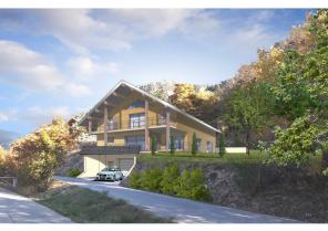 Un chalet à Briançon avec espace bien être.