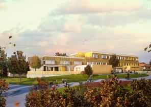 Groupe Scolaire Barigoude - Perspective Extérieure