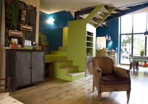 Réhabilitation d'une maison à Clisson. architecte : ATELIER 14 (CLISSON)