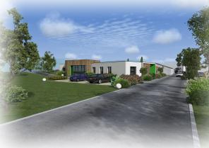 Construction et réhabilitation de bureaux à Boussay.