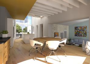 Extension d'une maison de ville à CLISSON.