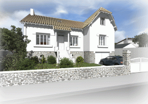 Construction d'une maison à Gétigné (44) - Architecte ATELIER 14