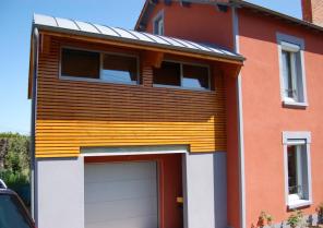 façade ouest de l'extension