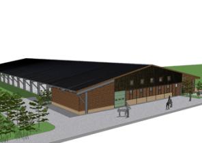 Bâtiment destiné à l’élevage et à la valorisation du cheval de compétition 