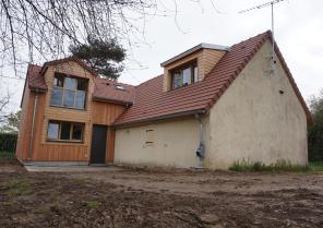 Façade Arrière, vue sur l'extension