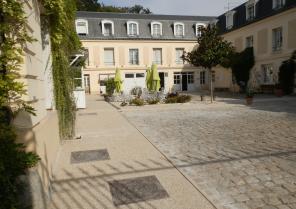Cour intérieur Château du Val_projet