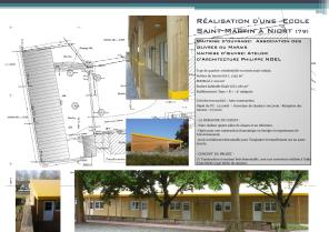 architecte, Niort, Ecole Privée, construction bois